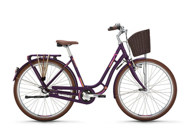 Victoria stadsfiets antiqa 5 mod. 24 bike vict.antiqa 5 28 55 nost.7sp dark violet