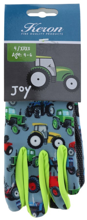 Load image into Gallery viewer, Keron kinderhandschoen joy 4 6 jaar tractormotief
