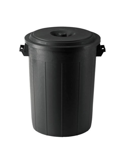 Voerton kerbl met deksel 70 liter
