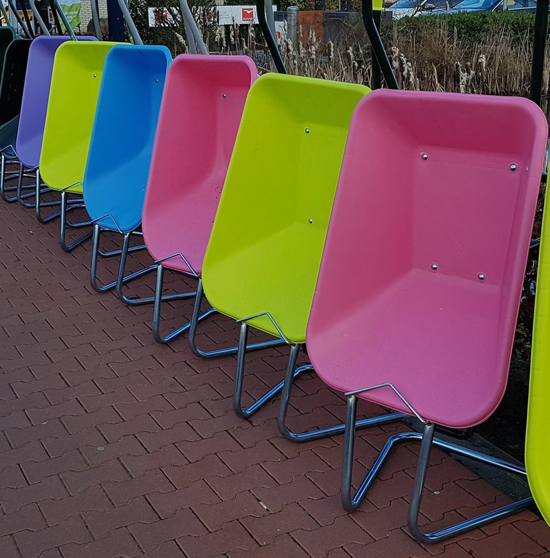 Load image into Gallery viewer, Fort presentatiestandaard verzinkt voor 1 kruiwagen
