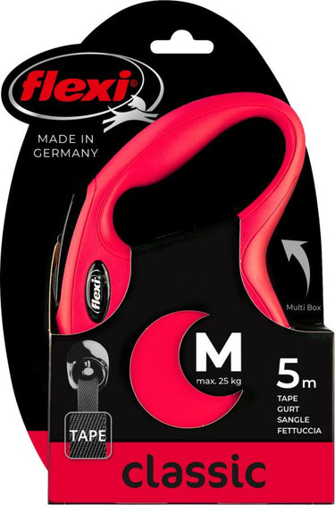 Flexi rollijn classic tape rood