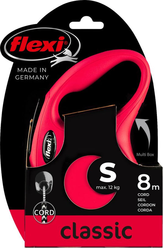 Flexi Rollijn cord rood