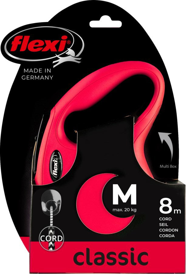 Load image into Gallery viewer, Flexi rollijn classic cord rood
