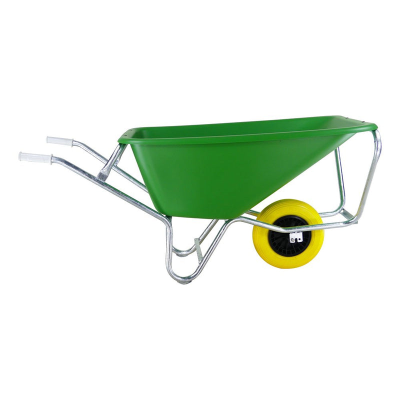 Afbeelding laden in galerijviewer, Fort producten kruiwagen f s 165l groen hdpe bak plusnooitmeerlek
