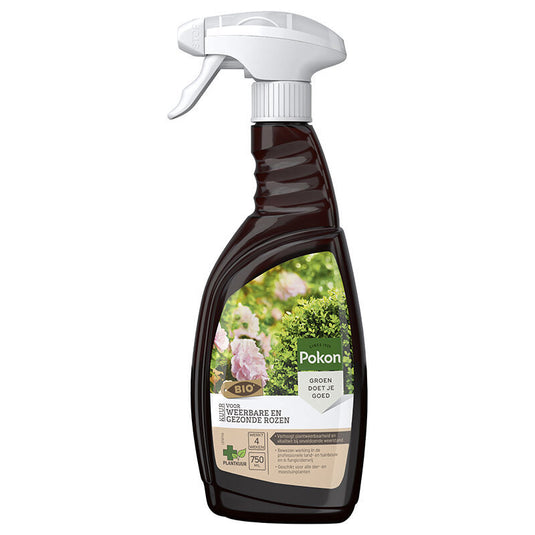 Pokon bio kuur voor weerbare en gezonde rozen spray 750ml