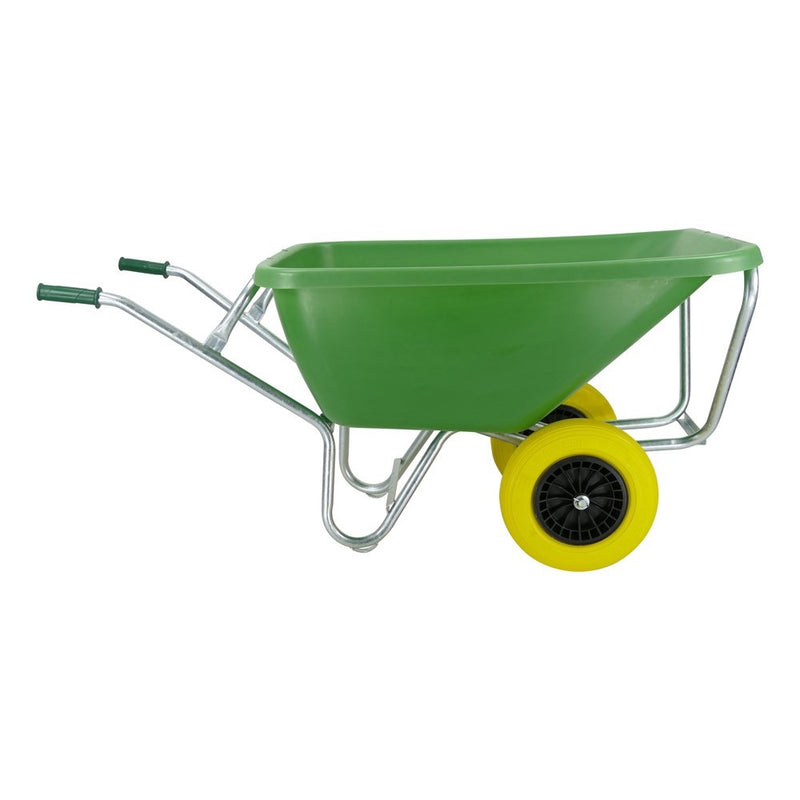 Laden Sie das Bild in Galerie -Viewer, Fort producten kruiwagen f s 200l groen verz ond 2 nml wielen

