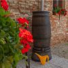 Afbeelding laden in galerijviewer, Roto producten regenton slim houten look bruin pluskraan 500l
