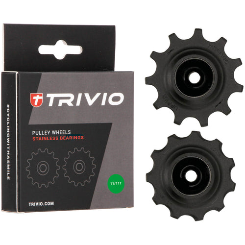 Trivio - derailleurwieltjes 11 11t stainless lagers