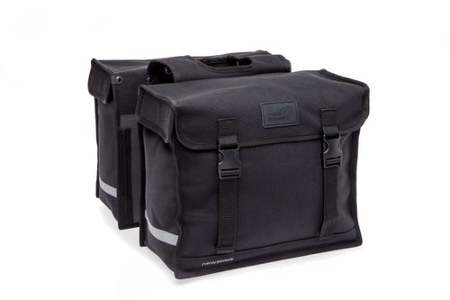 Newlooxs tas new looxs double pannier deluxe zwart | 46l