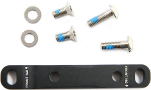 Sram remblokhouder adapter br.cal.adapter f.140 160mm fr. sst