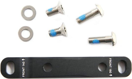 Sram scheibenbremsadapter br.cal.adapter f.140 160mm fr. sst