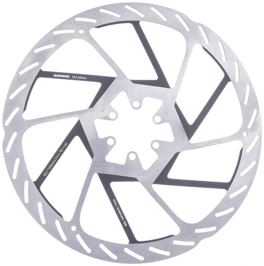 Sram remschijf hs2 brake rotors hs2 220 mm 6b rounded