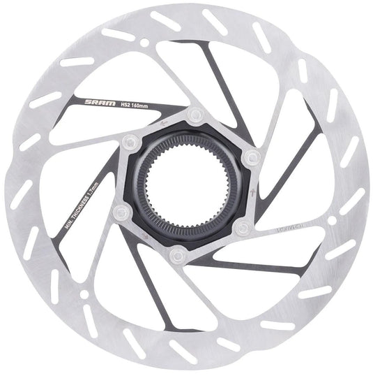 Sram remschijf hs2 brake rotors hs2 160 mm cl rounded