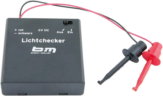 Busch + müller prüfgerät lichtchecker light tester b m lichtchecker light