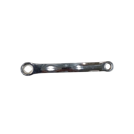 crank links Vinty 170 mm zilver