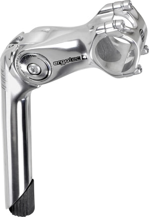 Ergotec stuurpen octopus 2 verstelbaar 25.4mm 90mm zilver