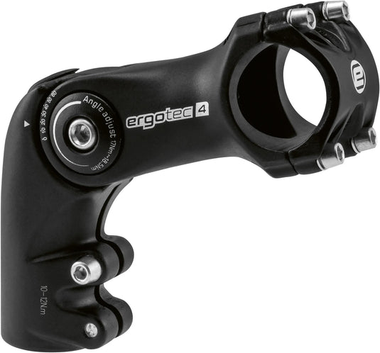 Voorbouw Verstelbaar Ergotec Octopus A-Head 50 25.4 Zwart