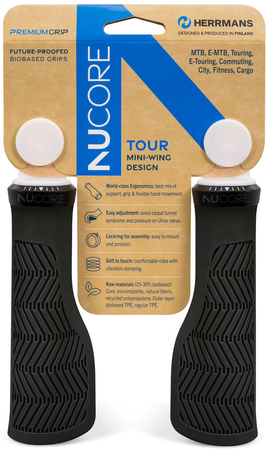 Sturmeyarcher herrmans handvatset nucore tour wave 130 130mm zwart