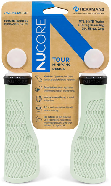Herrmans handvat nucore tour grip herramns nucore tour 130mm wave sage