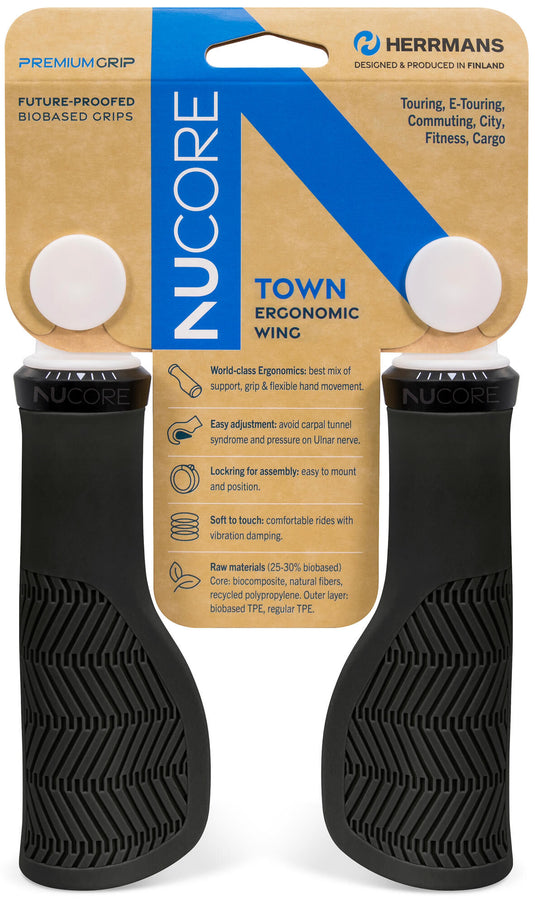 Sturmeyarcher herrmans handvatset nucore town wave 130 130mm zwart