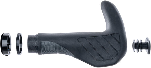 Contec handvatten merge trekking bar ct grips merge trekking bar, 96 140mm, black