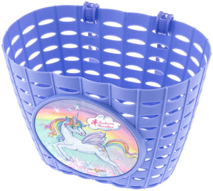 Bike fashion kids basket einhorn paradies