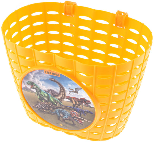 Bike fashion kinder fietsmand kids basket t-rex world
