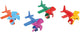 Lena propellor-vliegtuig propeller bike fashion airplane f.bar mount.