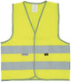 4-act kinder veiligheidsvest reflex vest f.kids size m y