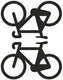 Reflective berlin reflex-sticker decals refl.strip refl.berlin decals bike black