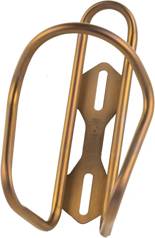 Silca trinkflaschenhalter anodized titanium ti bot.cage anod.tit. bourbon