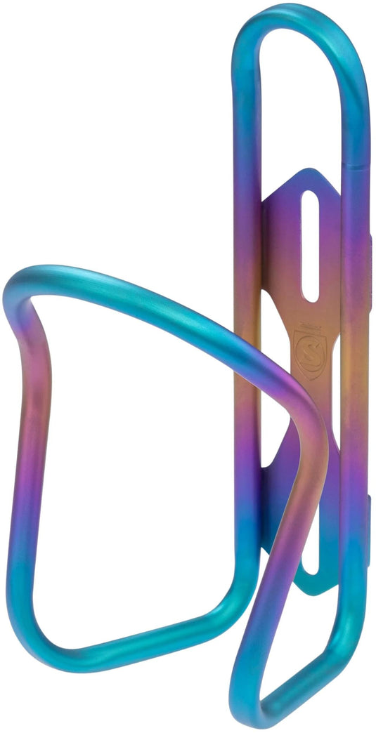 Silca trinkflaschenhalter anodized titanium ti bot.cage anodized titanium unicorn
