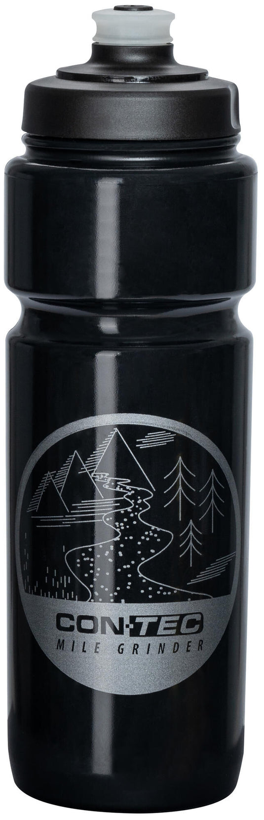 Contec bidon rivers evo mile grinder ct bottle rivers eco mile grinder 750ml black grey