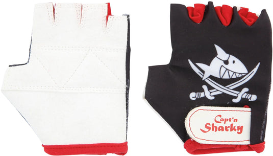Bike fashion kinderhandschoen capt'n sharky kids gloves sharky size 4 b w r