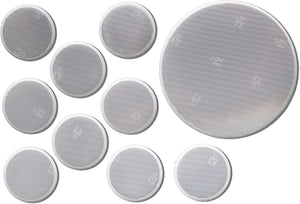 4-act reflex-sticker refl.sticket circles 9pcs.