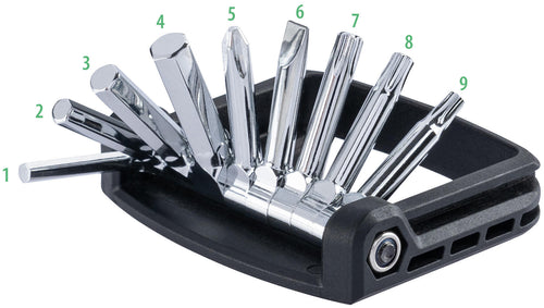 Contec bidonhouder space tool ct bottle cage space tool black-blue