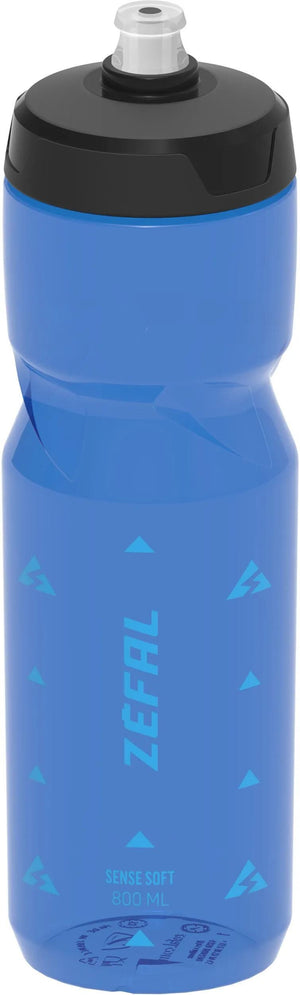 Zéfal bidon sense soft bottle sense soft 800ml trans blue