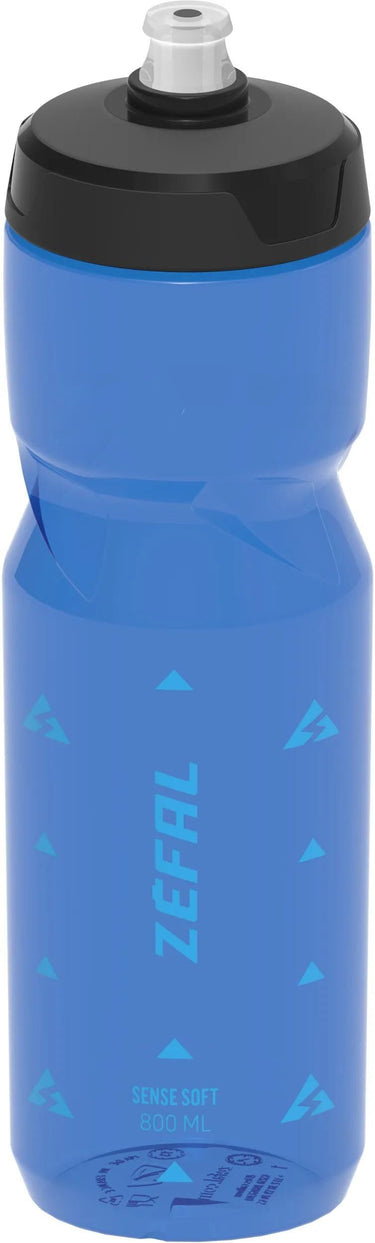 Zéfal bidon sense soft bottle sense soft 800ml trans blue