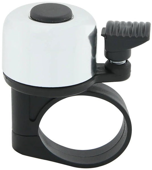 Bike tec more miniglocke mini bell alu f. bardiameter 31,8mm sil.