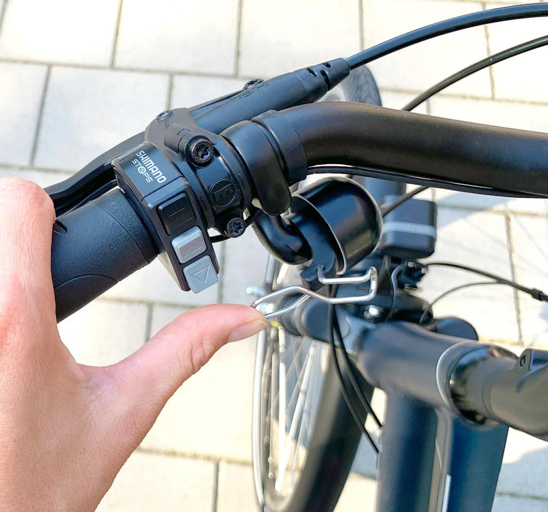 Load image into Gallery viewer, Widek klingel e-bike bell e-bike black silver
