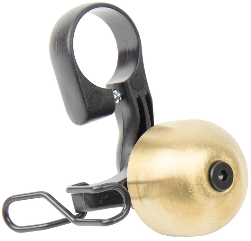 Load image into Gallery viewer, Qibbel widek fietsbel e-bike bell widek e-bike gold black
