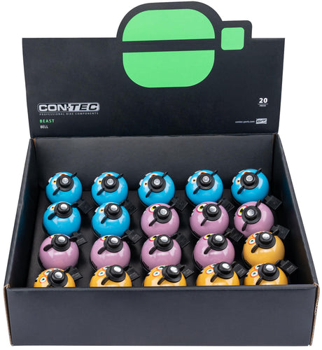 Contec fietsbel beast ct bell beast display 20 pcs.
