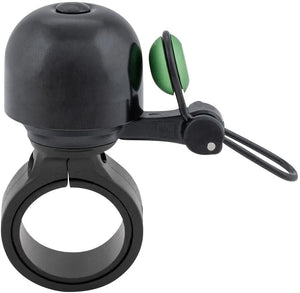 Contec fietsbel diamond bing ct mini bell diamond bing, black green. 22.2 m