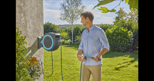 Gardena wandslangenbox powerroll xl p4a set