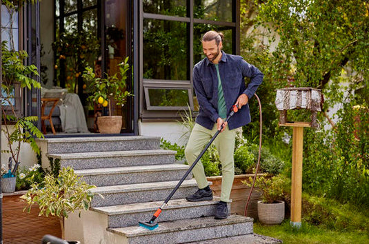 Gardena cleansystem borstel hard flex