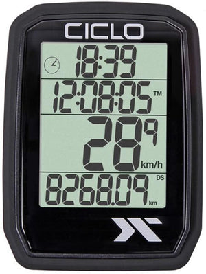 Ciclosport fietscomputer protos 205 bike computer protos 205 black