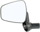 Zéfal achteruitkijkspiegel dooback 2 mirror dooback 2 chromed abs,black