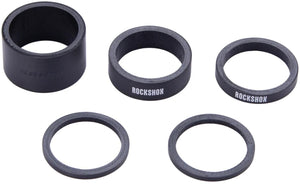 Rockshox spacer set spacer set rs with white logo