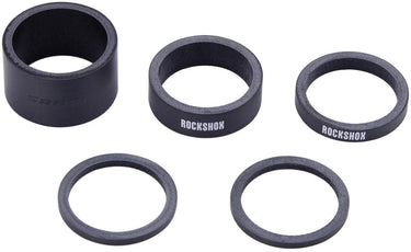Rockshox spacer set spacer set rs with white logo