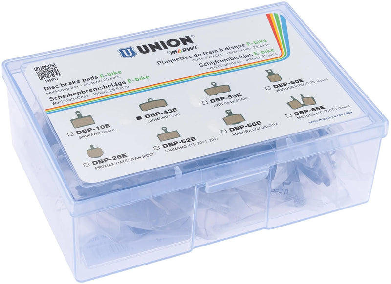 Load image into Gallery viewer, Union schijfremblokset dbp-43e organisch kevlar (25pr)
